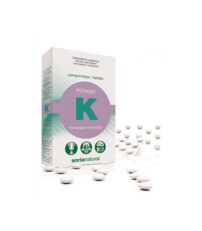 Potasio Retard · Soria Natural · 20 Comprimidos