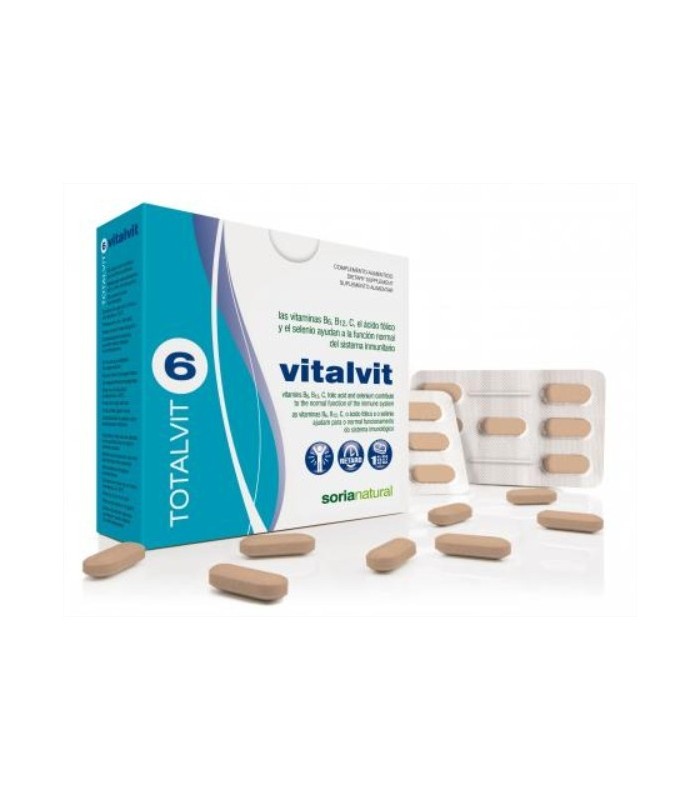 Totalvit 06 Vitalvit · Soria Natural · 28 Comprimidos