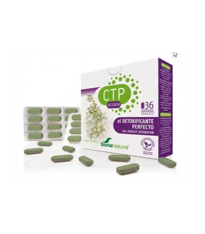 CTP Detoxor · Soria Natural · 36 Comprimidos