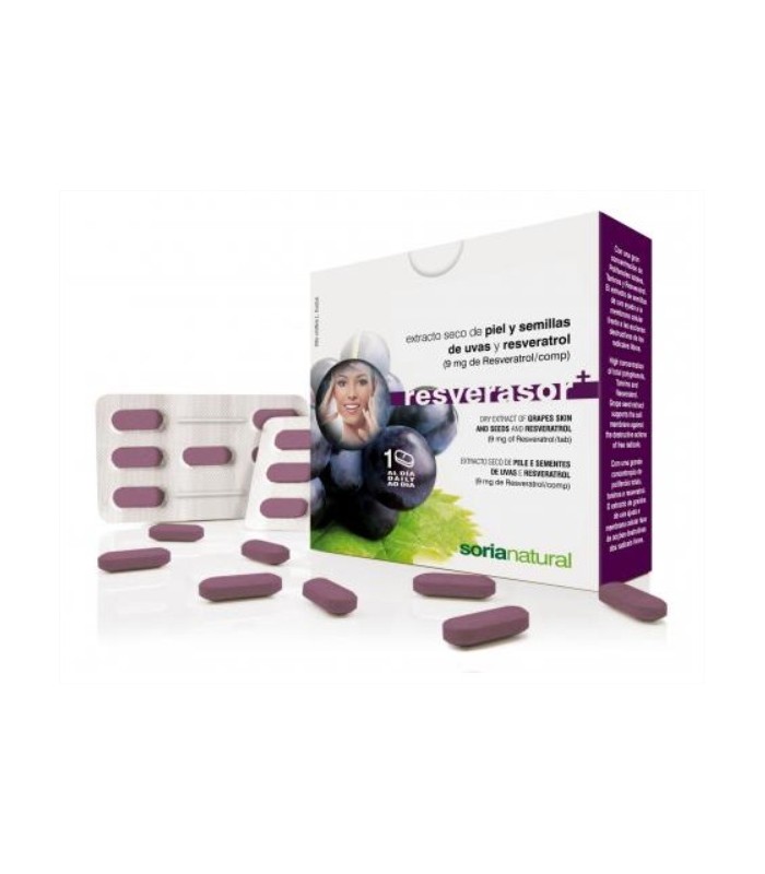 Resverasor Plus · Soria Natural · 28 Comprimidos