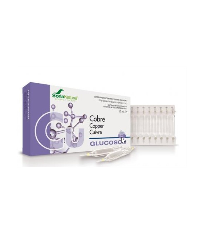 Glucosor Cobre · Soria Natural · 28 Viales