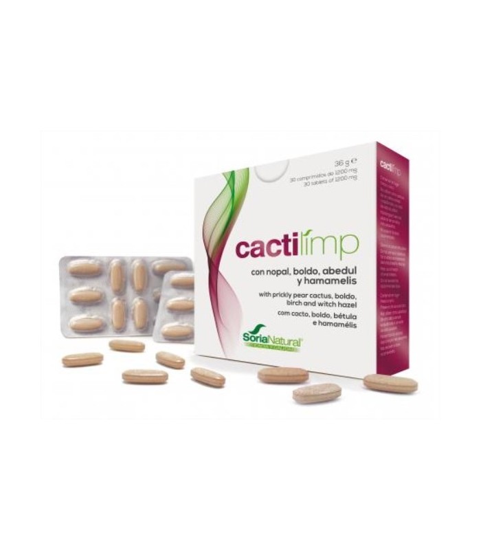 Cactilimp · Soria Natural · 30 Comprimidos