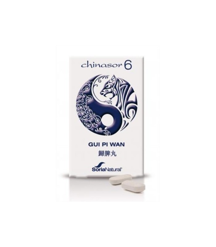 Chinasor 6 Gui Pi Wan · Soria Natural · 30Comprimidos
