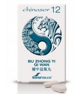 Chinasor 12 Bu Zhong Yi Qi Wan · Soria Natural · 30Comprimidos