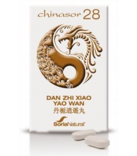 Chinasor 28 Dan Zhixiao Yao Wan · Soria Natural · 30Comprimidos