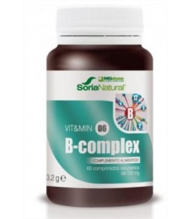 vit&min 06 B-Complex · Soria Natural · 60 Comprimidos