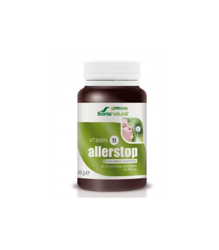 vit&min 11 Allerstop · Soria Natural · 60 Comprimidos