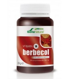 vit&min 14 Berbecol · Soria Natural · 30 Comprimidos