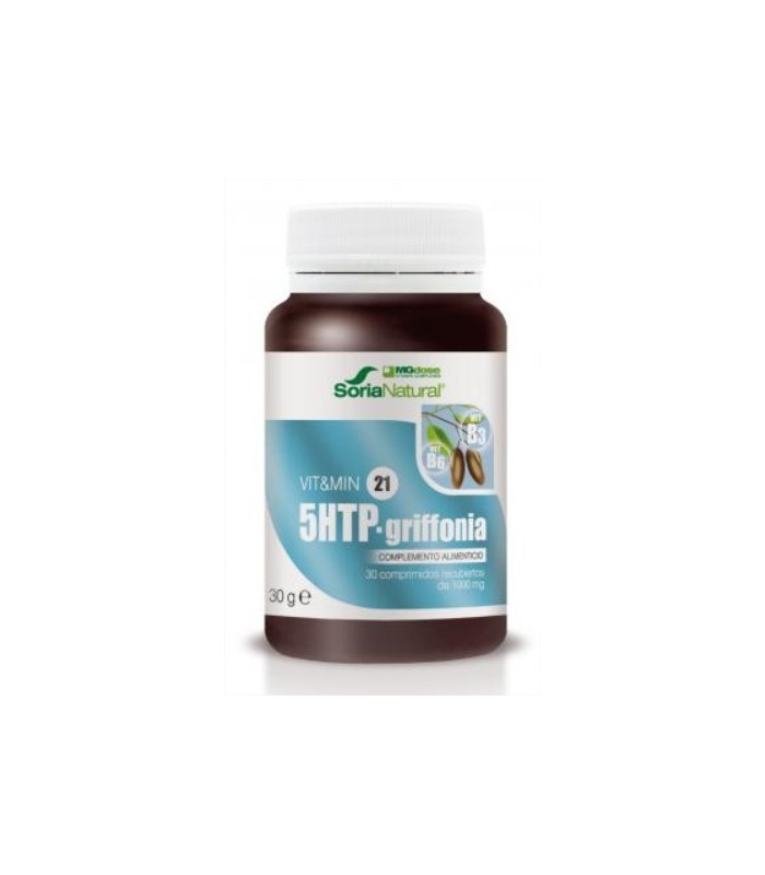 vit&min 21 5HTP - Griffonia · Soria Natural · 30 Comprimidos