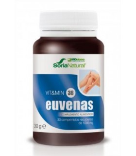 vit&min 36 Euvenas · Soria Natural · 30 Comprimidos