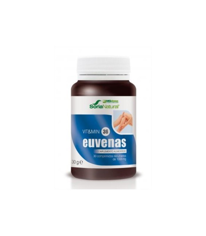 vit&min 36 Euvenas · Soria Natural · 30 Comprimidos