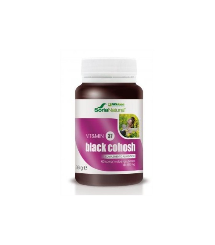vit&min37 Black Cohosh · Soria Natural · 60 Comprimidos