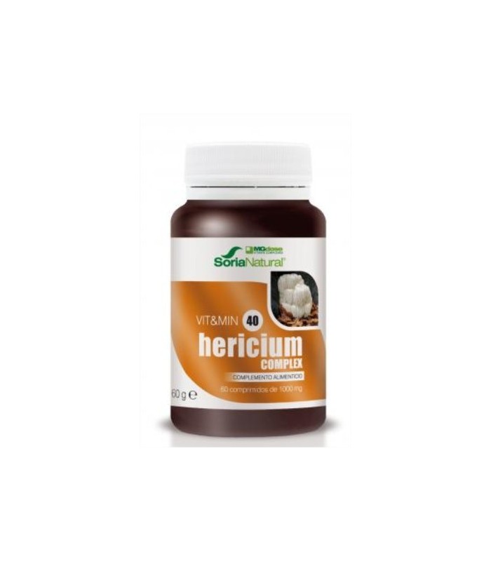 vit&min 40 Hericium Complex · Soria Natural · 60 Comprimidos