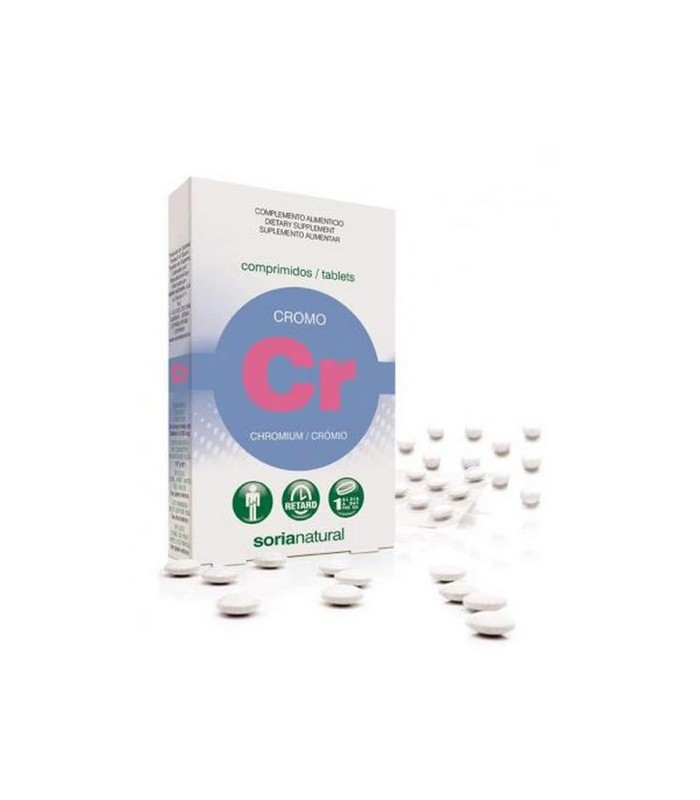 Cromo Retard  · Soria Natural · 24 Comprimidos