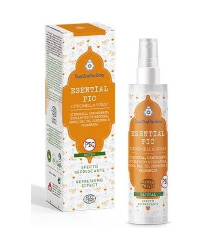 Spray Esential Pic · Esential Aroms · Spray 100 Ml