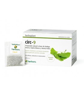 Circ-9 . Herbora . 20 Bolsitas Infusión