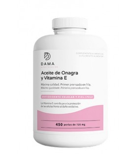 AAceite de Onagra y Vitamina E DAMA · Herbora · 450 Perlas