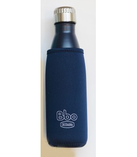 Botella reutilizable Bbo Irisana, acero inoxidable con funda de neopreno  750ml