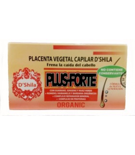 Placenta Vegetal Capilar · D'Shila · 4 Viales
