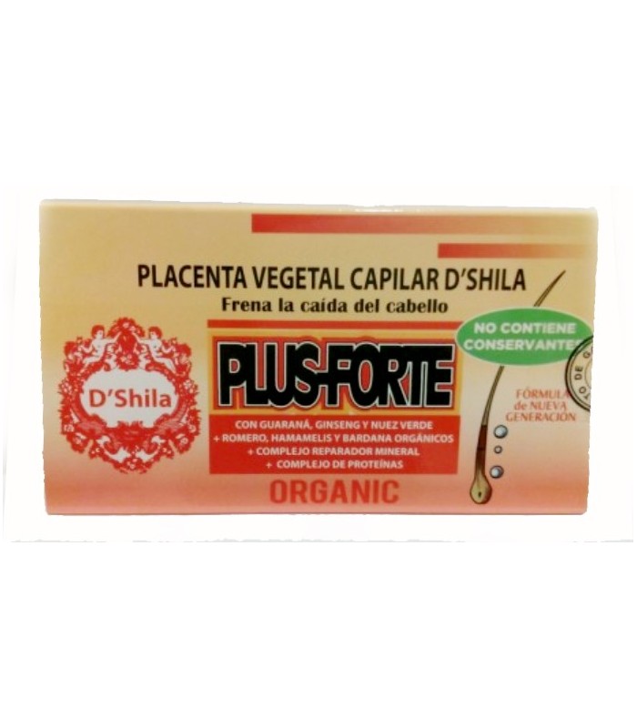 Placenta Vegetal Capilar · D'Shila · 4 Viales