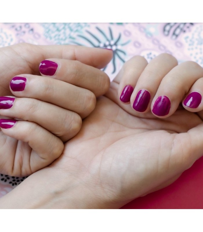 Esmaltes de Uñas · Camaleon Cosmetics · Berenjena Larga Duración