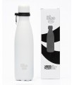 Botella de agua reutillizable · Acero inoxidable  · BBO IRISANA · BLANCA · 500 ML