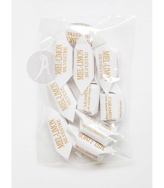 Paquete de Caramelos de Miel-Limón · Silvestre · 10 Unidades