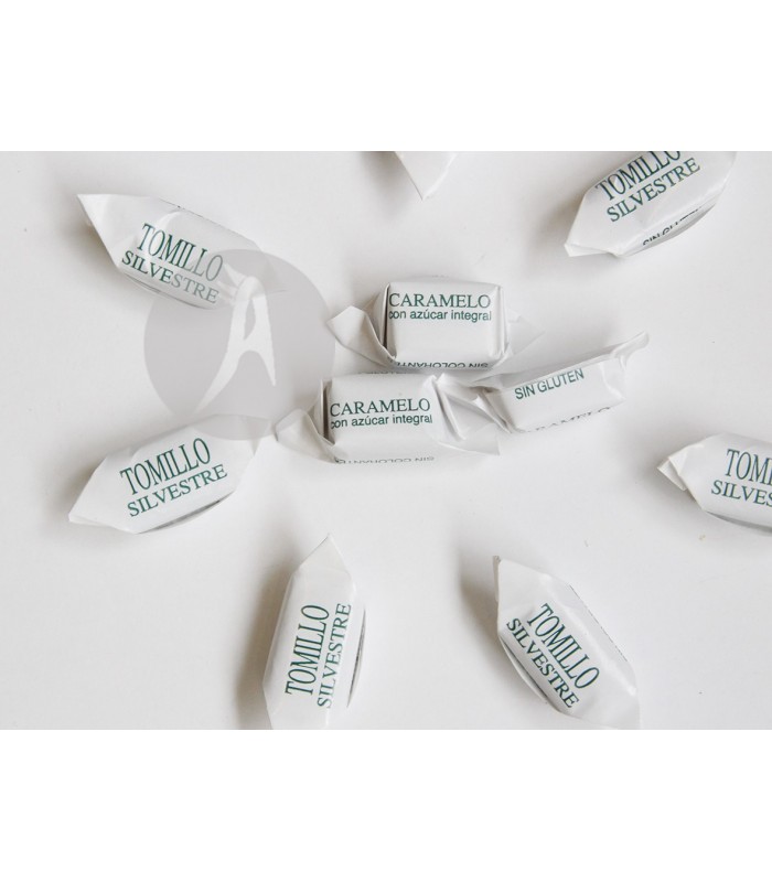 Paquete de Caramelos de Tomillo · Silvestre · 10 Unidades