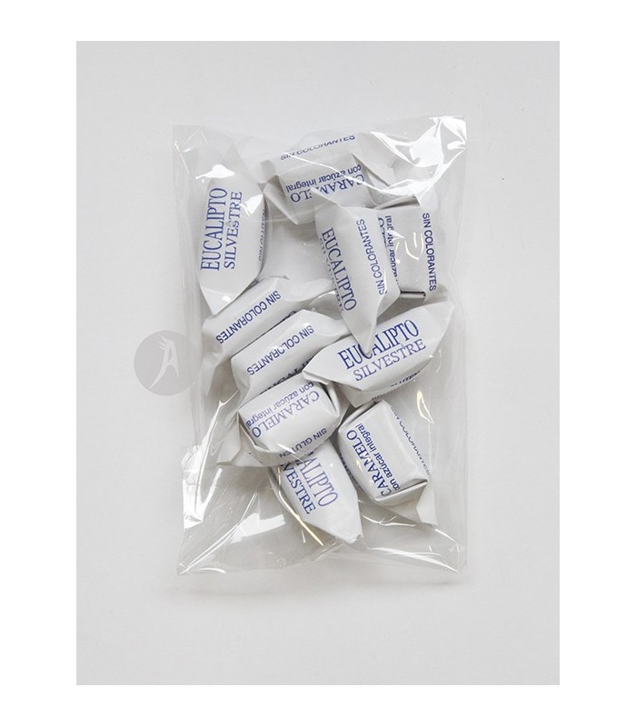 Paquete de Caramelos de Eucalipto · Silvestre · 10 Unidades