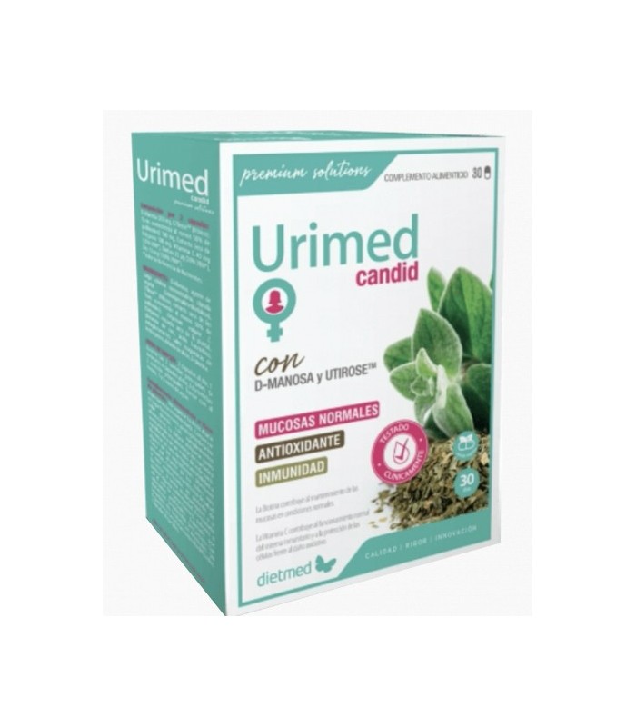 Urimed Candid · Dietmed · 30 cápsulas