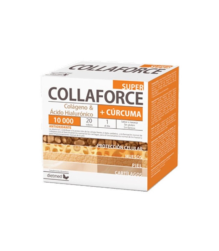Super Collaforce + Curcuma · Dietmed · 20 Sobres