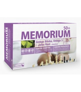 Memorium 50+ · Dietmed · 30 Ampollas