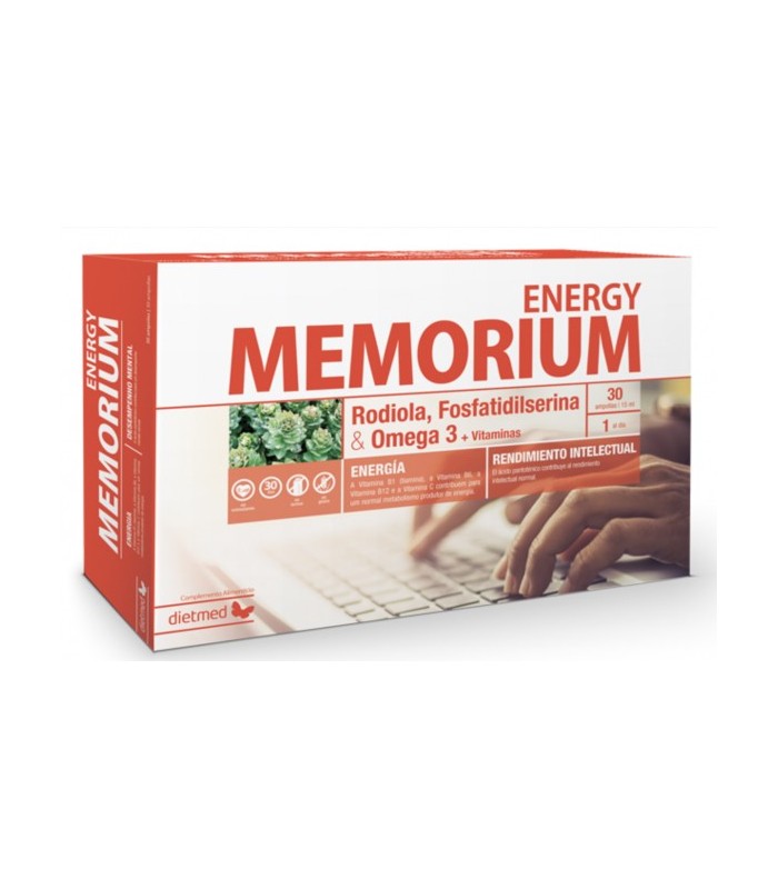 Memorium Energy Ampollas · DietMed · 30 ampollas