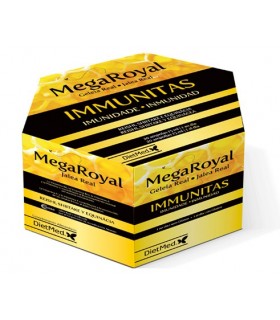 Megaroyal Immunitas · Dietmed · 20 ampollas