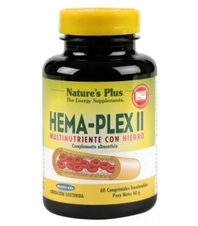 Hema-Plex II · Nature´s Plus · 60 Comprimidos