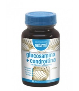 Glucosamina & Condroitina · Naturmil · 45 cápsulas