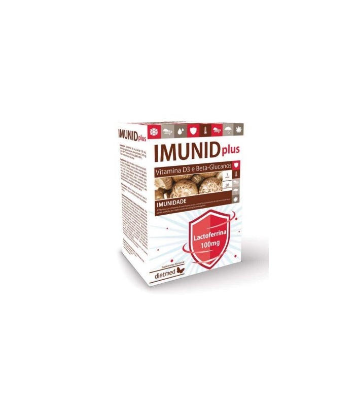 Imunid Plus + Lactoferrina · Dietmed · 30 Comprimidos