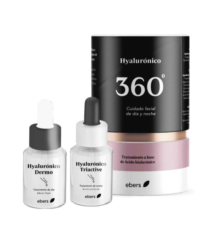 Tratamiento Facial Hialurónico 360 · Ebers · 30 Ml + 30 Ml