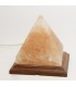 Lámpara del Sal Roca Pirámide