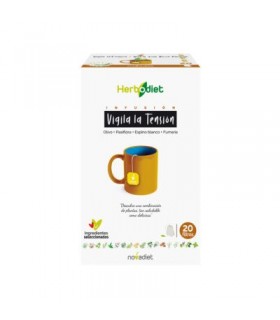 Infusión Vigila la Tensión · Herbodiet · Novadiet · 20 Filtros