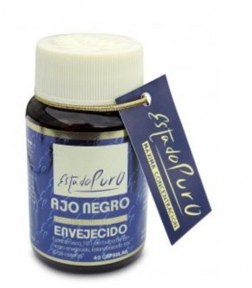 Ajo Negro Envejecido · Tongil · 40 cápsulas