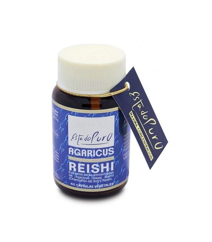 Agaricus con Reishi · Tongil · 40 cápsulas