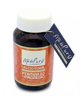 Calcio Coral con Vitamina D3 y Magnesio · Tongil · 120 cápsulas