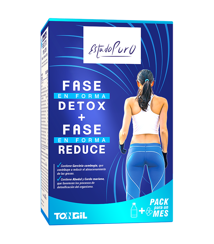 Pack en forma · Tongil · Fase detox+Fase Reduce