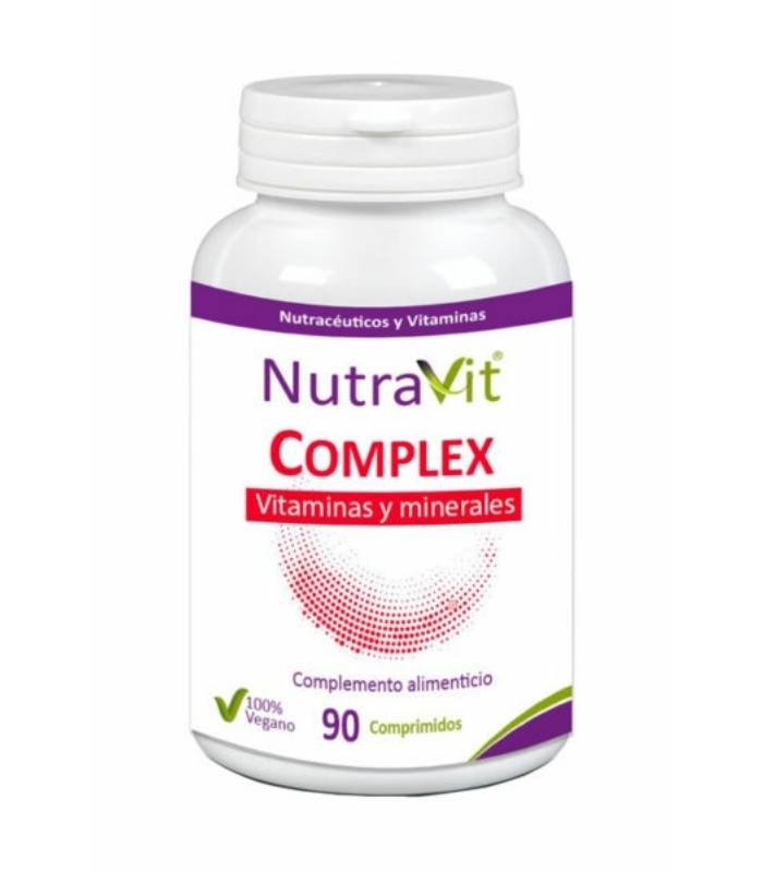 Complex Vitaminas y Minerales · Nutravit · 90 comprimidos