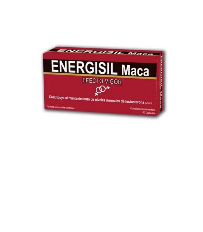 Energisil Maca Efecto Vigor · Laboratorio Gramar · 60 cápsulas