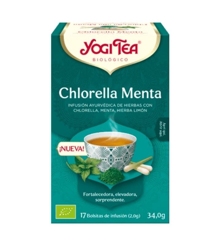 Chlorella Menta · Yogi Tea · 17 bolsitas
