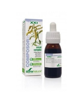 Composor 32 · Uricid Complex XXI · Soria Natural · 50ml