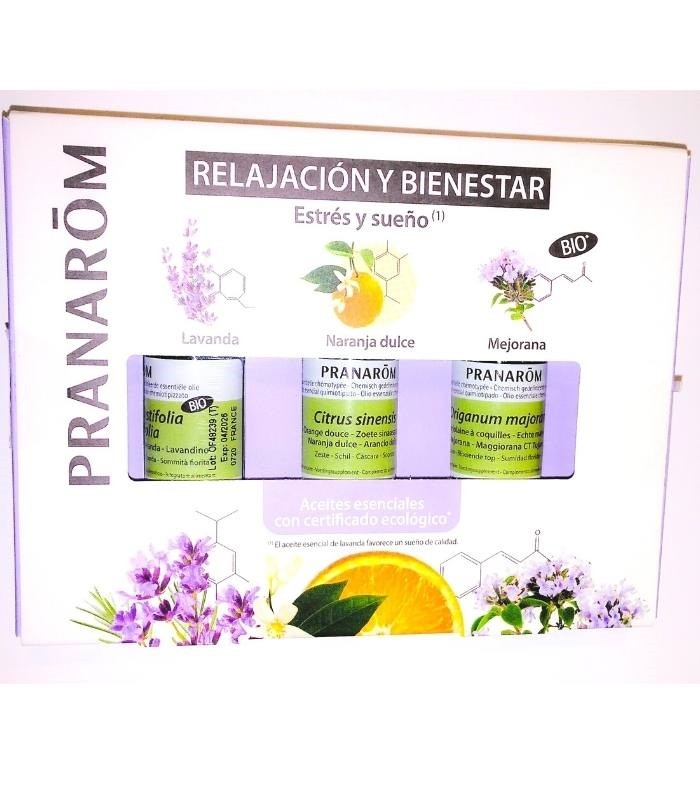 Pack Relajación y Bienestar · Pranarom · 3 x 5ml