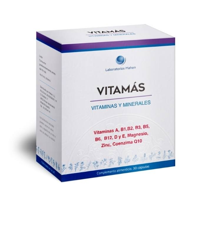 Vitamás · Mahen · 30 Cápsulas